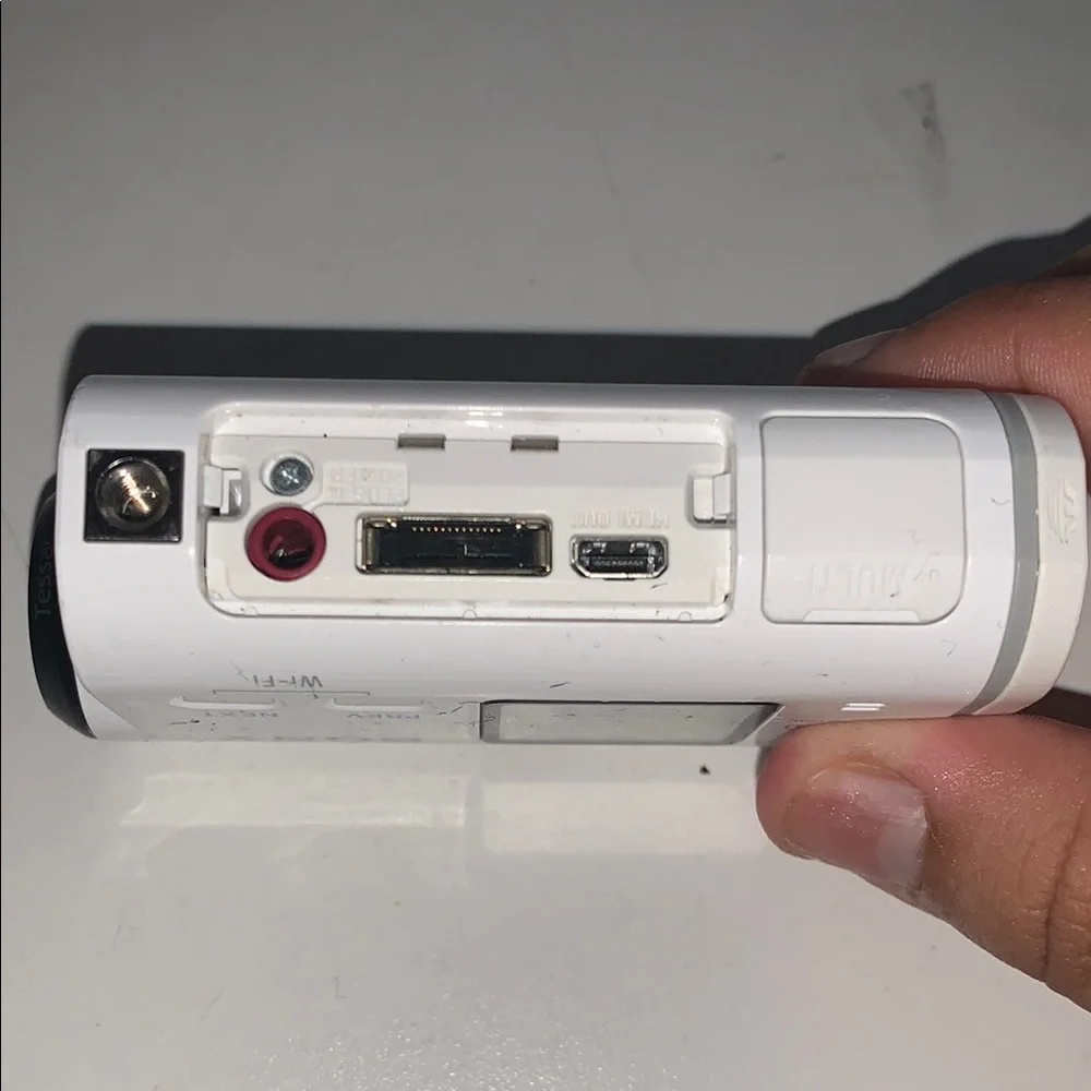 Sony White Camera Splashproof